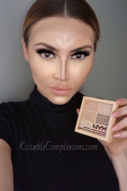 Bảng kem che khuyết tạo khối NYX Conceal Correct Contour