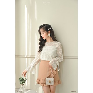  Chân váy bèo vạt lệch đuôi Bazzi