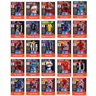 Lẻ 6k/thẻ base match attax 2019/20 (2)