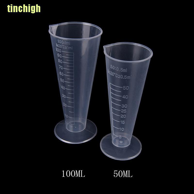 Cốc Đong Bằng Nhựa Trong Suốt Dung Tích 50ml