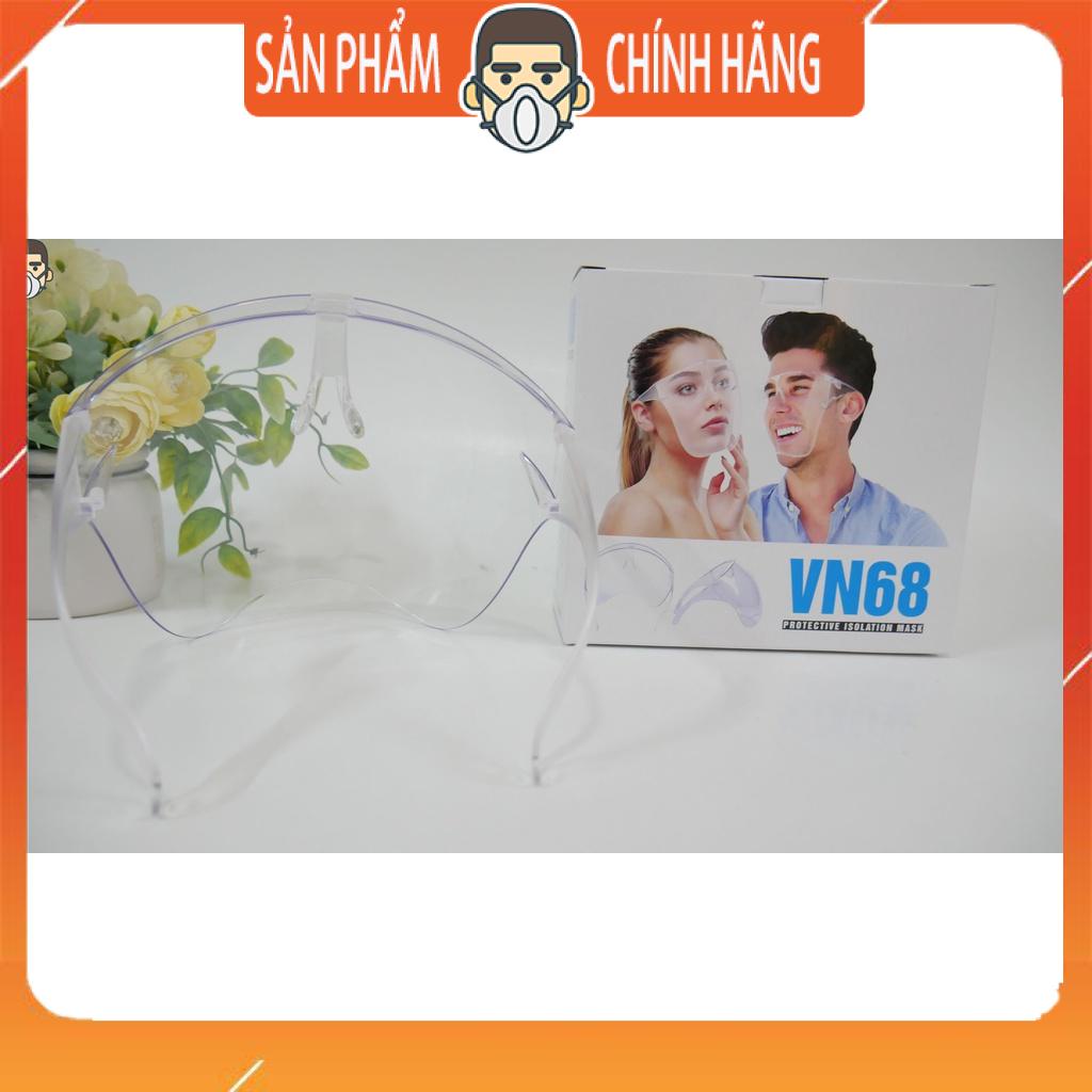 Kính Chống Giọt Bắn Phòng Dịch FACE SHIELD trong suốt, Kính Bảo Hộ, Chống Bụi Đi Đường VN68