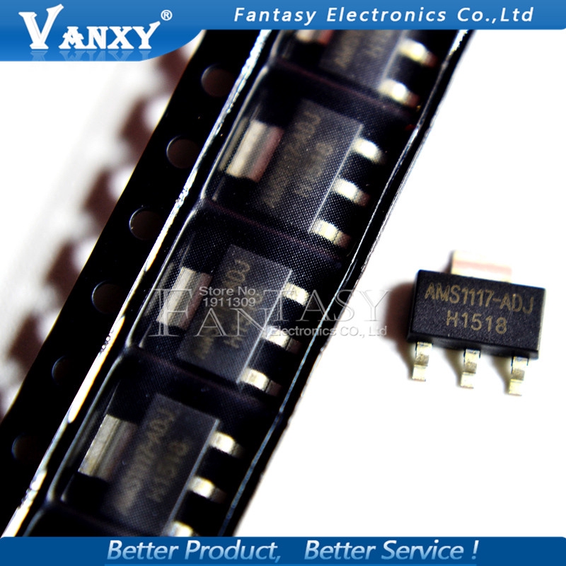 Set 20 mạch AMS1117 AMS1117-3.3 AMS1117-ADJ AMS1117-1.8 AMS1117-1.2 AMS1117-5.0 AMS1117-2.5 AMS1117-3.3 AMS1117-5.0 | BigBuy360 - bigbuy360.vn
