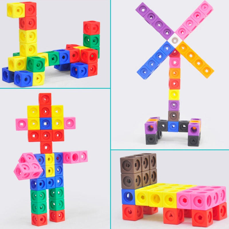 Bộ 2 Khối Rubik 10 Màu Sắc Cho Bé Học