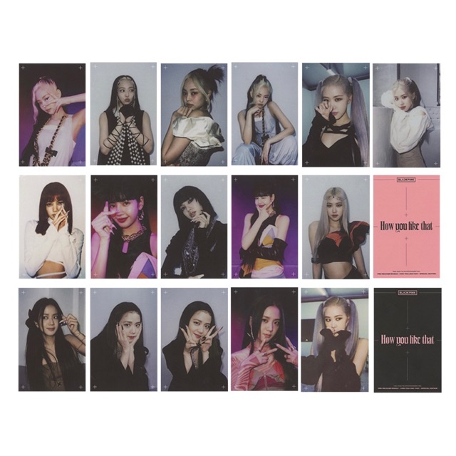 Card  album ảnh Blackpink How You Like That