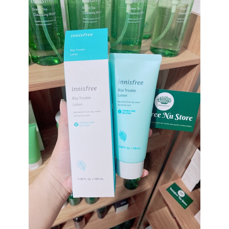 Sữa Dưỡng Innisfree Jeju Bija Trouble Lotion 100ml