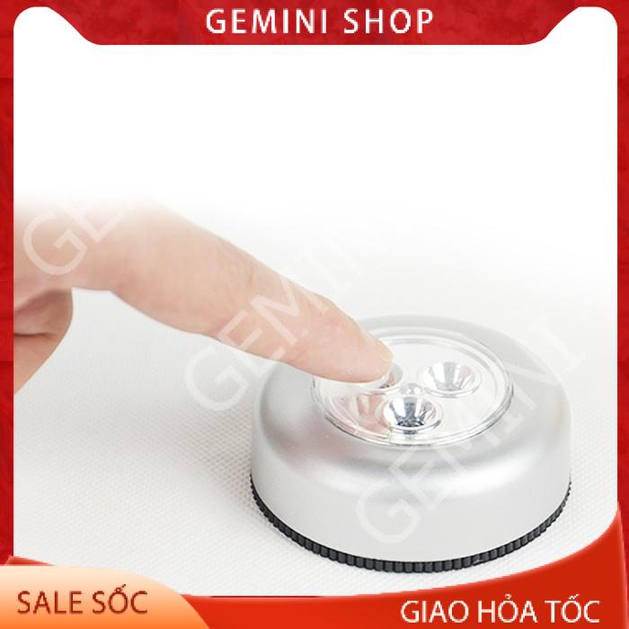 Đèn Led Dán Tường Cốp Xe Ô Tô Trần Xe Tủ quần áo mini dùng pin L646 siêu sáng GEMINI SHOP