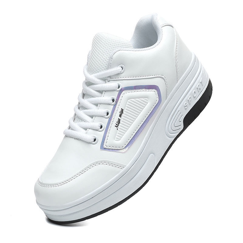 Giày Trượt Patin Hai Bánh Xe Vô Hình Có Thể Tháo Rời Phong Cách Mới Trẻ Trung