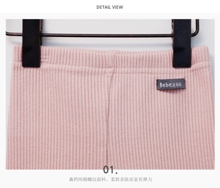 Quần legging bebezoo bé gái