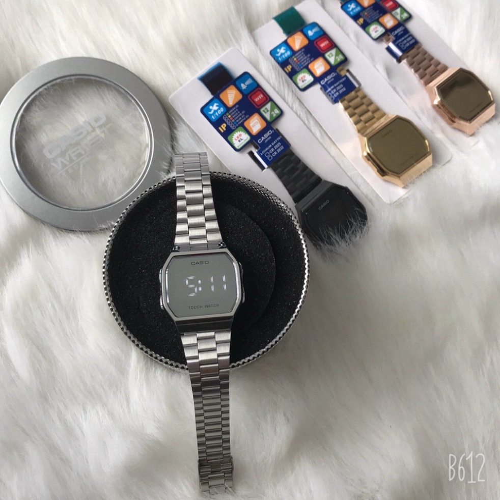 Đồng hồ Nam, nữ cảm ứng, vỏ thép không gỉ, siêu xinh, cá tính, đồng hồ unisex | BigBuy360 - bigbuy360.vn