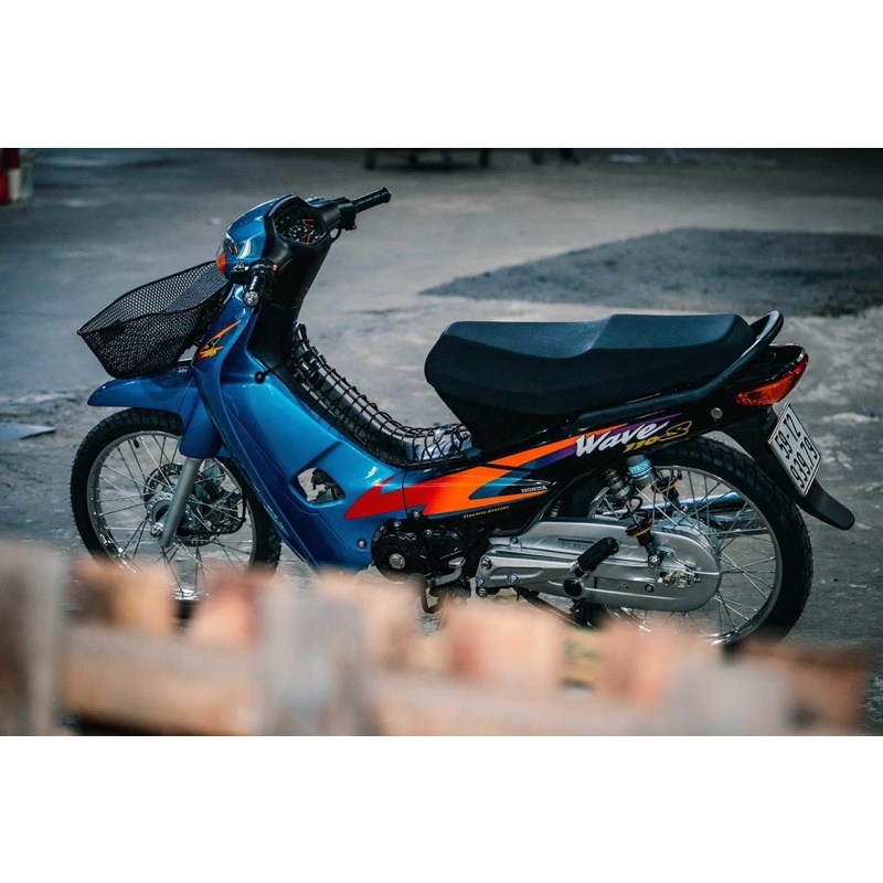 Phuộc Nitron ĐNA mẫu có bình dầu cho Wave Dream đẹp lắm ae ơi