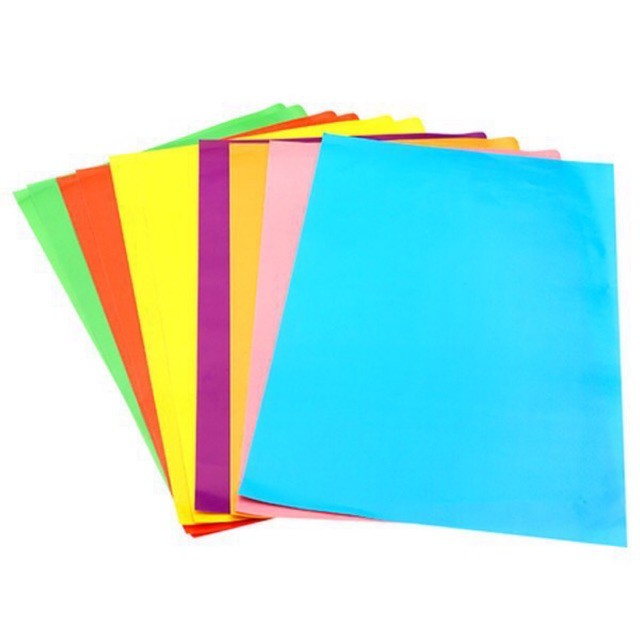 Combo 3 Tập Giấy Thủ Công A4 (1 Túi /10 Tờ -8 Màu )