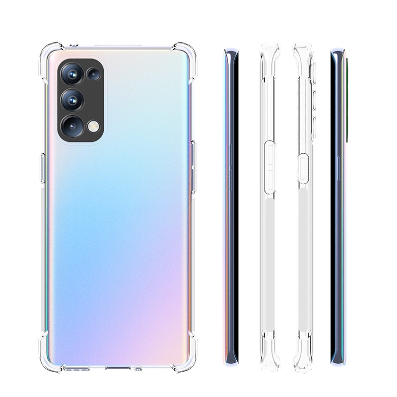 Ốp lưng oppo A55 4G A96 A57 A76 A54 A74 A53 A32 A32 A12 A5s A7 A33 A52 A72 A92 A9 2020 A5 2020 F9 F11Pro Trong suốt