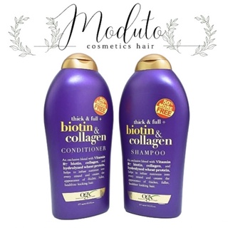 Dầu Gội Xả Biotin Collagen [Hàng Chính Hãng] Chống Rụng Tóc Và Kích Thích Mọc Tóc Nhanh, Hương Thơm Dịu, 577ml