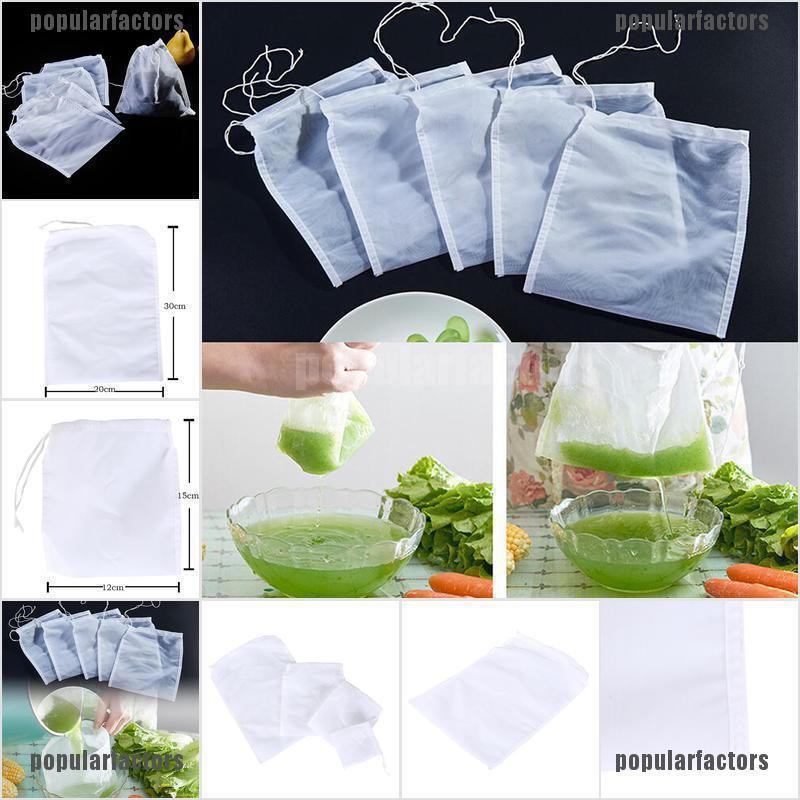 Túi Lưới Nylon Đựng Trà Và Đồ Uống Khác Sử Dụng Nhiều Lần