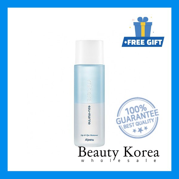 Tẩy trang mắt và môi A'PIEU khoáng chất Eau-Marine 100ml