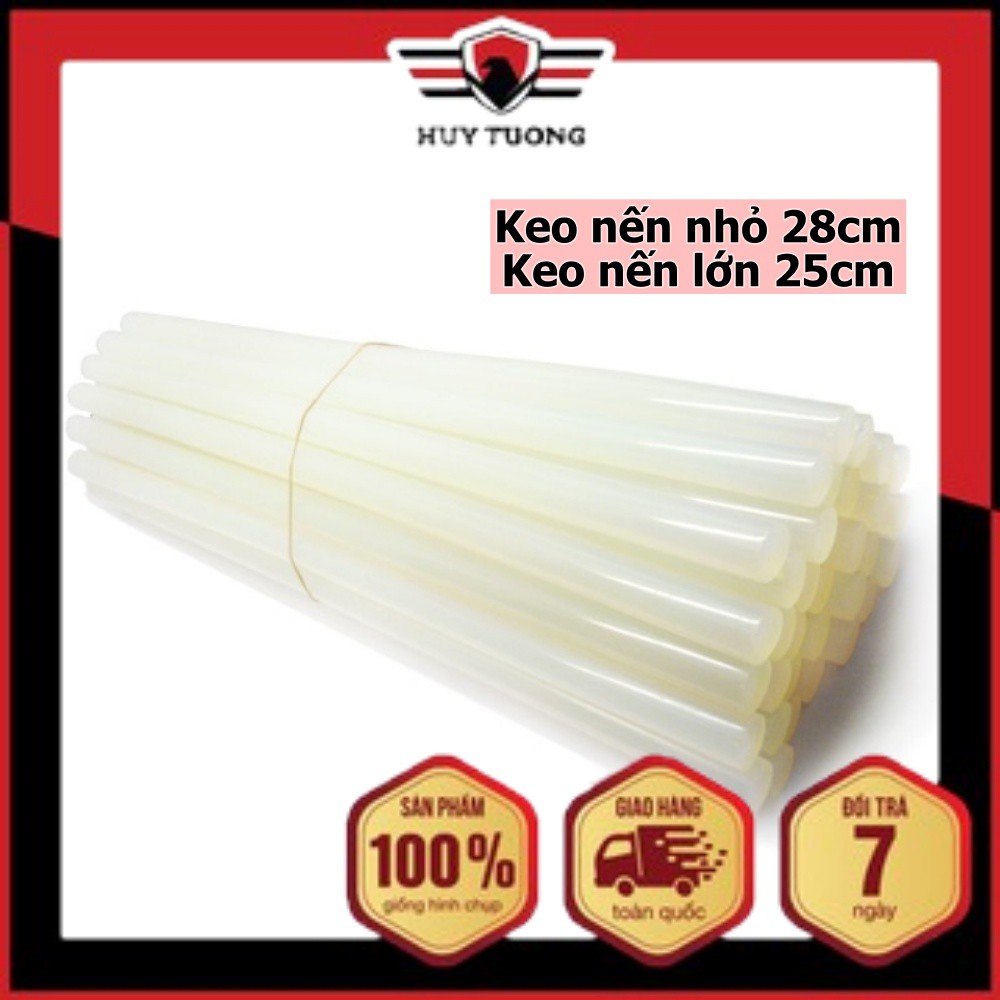 Keo nến silicon loại to và keo nến silicon nhỏ cao cấp (1 cây) - Huy Tưởng