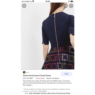 Đầm Ted baker chất đẹp dáng xoè dư xịn