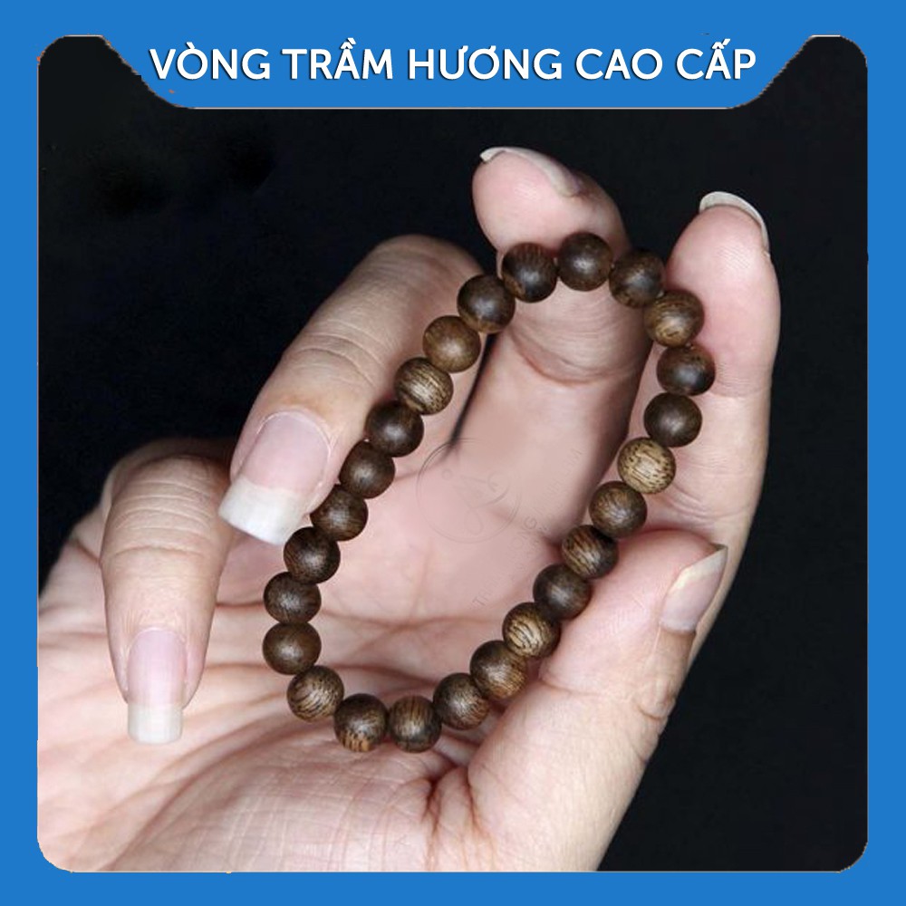 Bracelet - Vòng Trầm Hương 25 Hạt -  Vòng Tay Lắc Tay Cho Bé - Phụ Kiện Thời Trang Vòng Trầm Nữ [Freeship 0đ] Bracelets