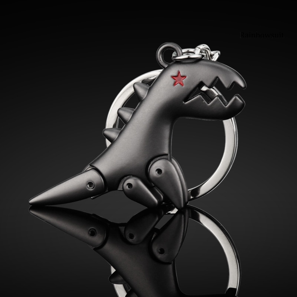 Móc Chìa Khóa Hình Khủng Long Phong Cách Retro