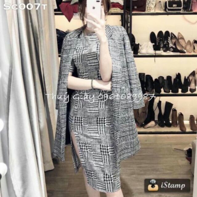 Sét Đầm Set đầm body kèm áoChất Cực Đẹp Luôn Các Nàng À ☘️☘️☘️Chất liệu: vải kate nỉ mua 2 sản phẩm bất kì của sop đư