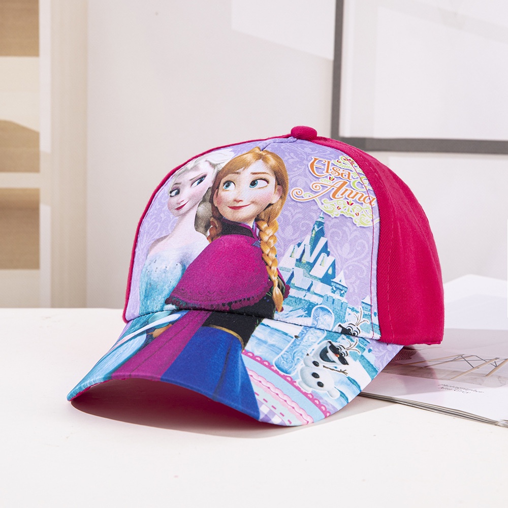 Mũ Lưỡi Trai Hoạt Hình Disney Frozen Anna Elsa Mickey Minnie Có Thể Điều Chỉnh Cho Bé Trai Và Bé Gái