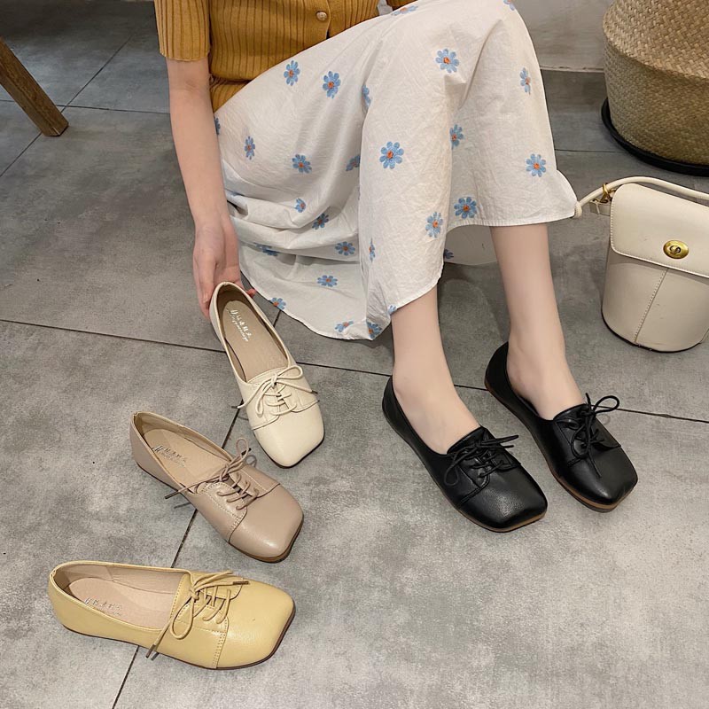 Giày Búp Bê Nữ Thời Trang Phong Cách Retro | BigBuy360 - bigbuy360.vn