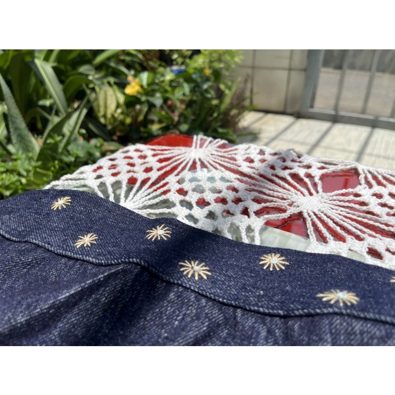 Váy jean thun cotton chống nắng.