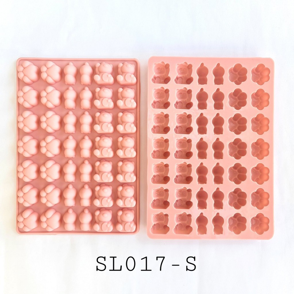 KHUÔN SILICONE KẸO CHIP MẪU M-V