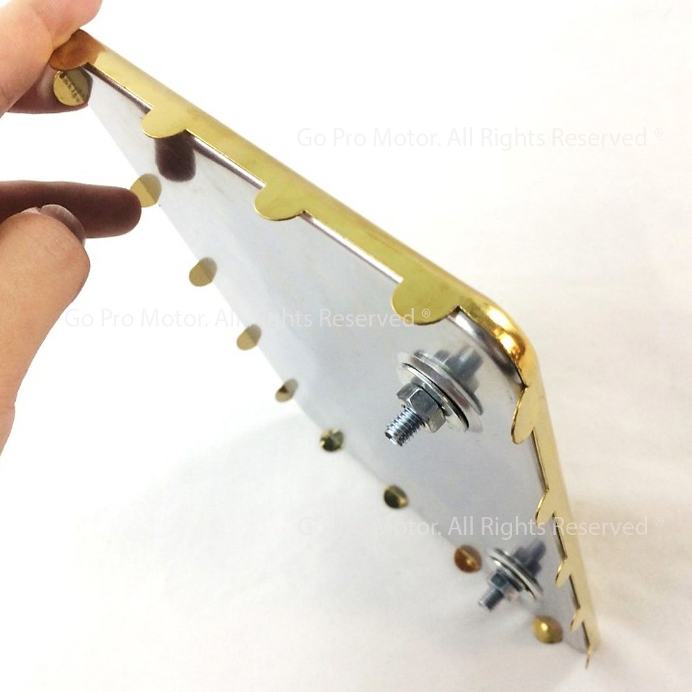 [CHÍNH HÃNG] Bộ Khung Biển Số Xe Máy Inox LOẠI ĐẶC BIỆT