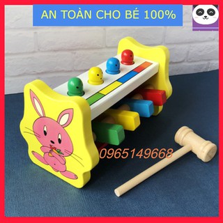 Đồ chơi Đập Chuột Hình Thỏ nghộ nghĩnh vui nhộn cho Bé