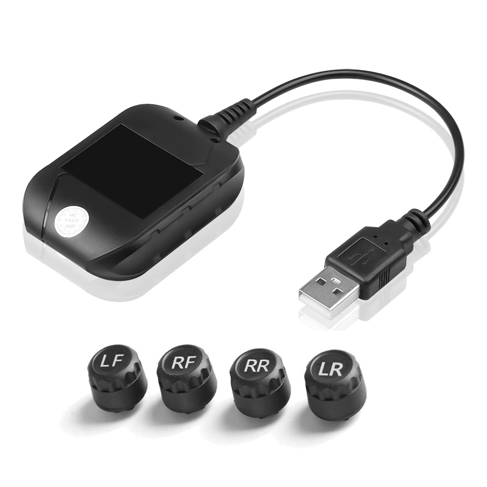 Cảm Biến Áp Suất Lốp TPMS Tích Hợp Màn Android Van Ngoài