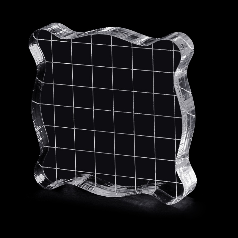 Aoto Khối Nhựa Acrylic Trong Suốt Dạng Lưới Có Tay Cầm Cần Thiết Cho Làm Đồ