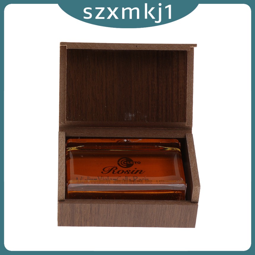Nhựa Rosin Resin Cho Đàn Violin Cello Bowed Kèm Hộp Đựng