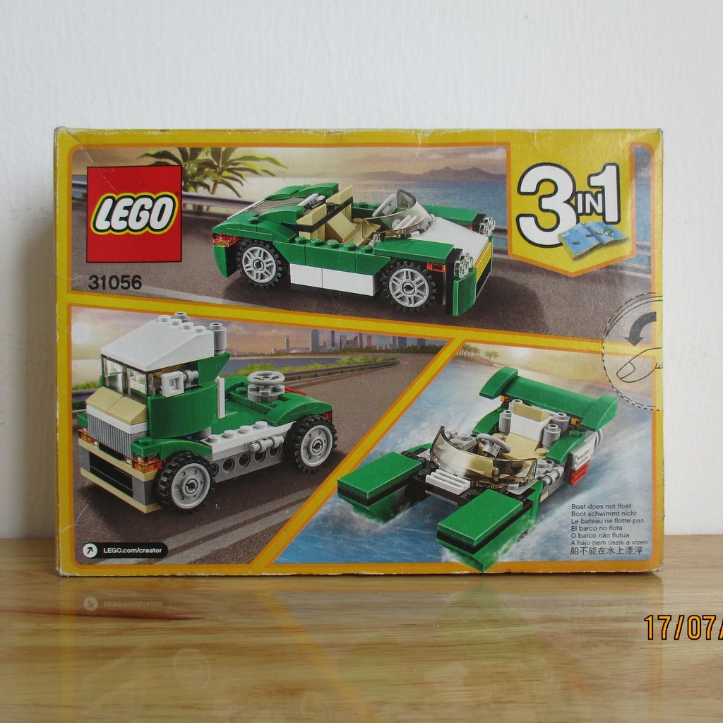 LEGO Creator 31056 Xe Mui Trần Xanh Lá