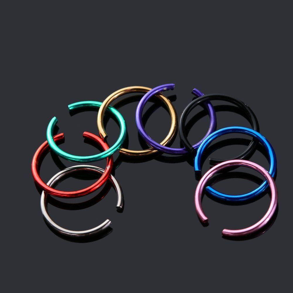 Set 40 Khuyên Mũi Tròn Bằng Thép Gợi Cảm