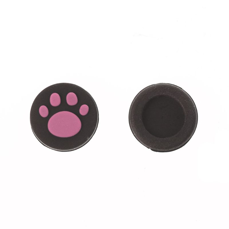 OB 2pcs Cat Paw Analog Controller Thumbstick Grip Cap Protective Cover For Sony PlayStation Ps Vita PS Vita PSV 1000/2000 Slim