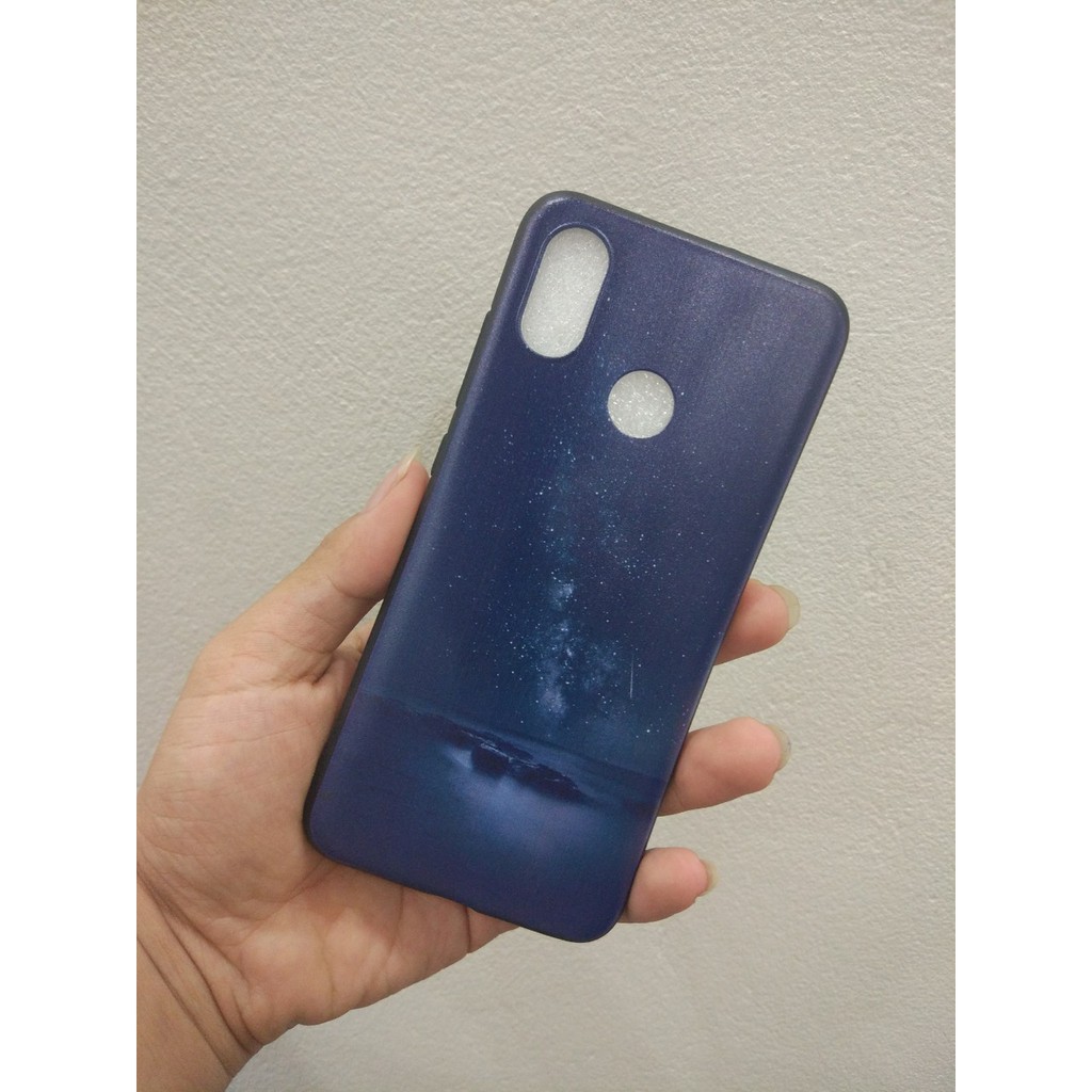 Ốp lưng cao su xiaomi Mi 8 / Mi 8 se họa tiết thiên nhiên đẹp mắt