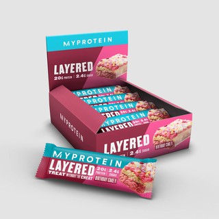 PROTEIN BAR – MYPROTEIN – LAYERED PROTEIN BAR – 12 BARS