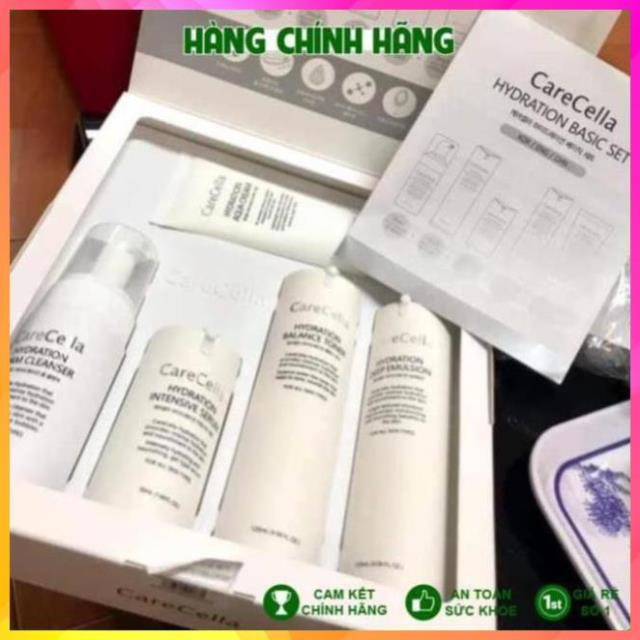 Bộ Dưỡng Da Cơ Bản CareCella Hydration-Mỹ Phẩm Hàn Quốc Chính Hãng Thương Hiệu Carecella