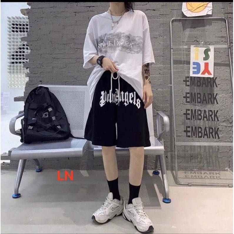 Bộ áo phông 3D + quần đùi chữ TH6