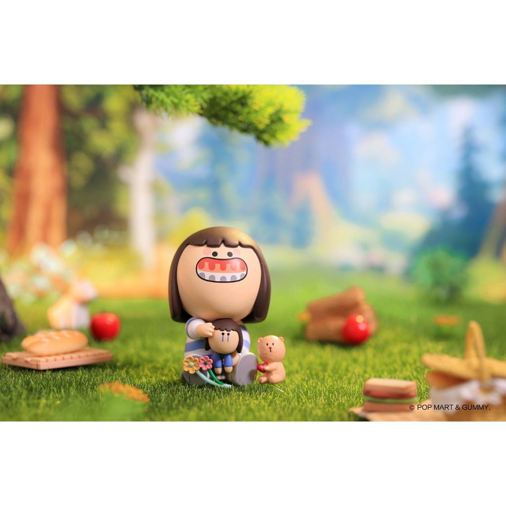 Pop mart popmart Nghệ Thuật Kẹo Dẻo Loạt Ôm