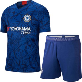 Quần áo bóng đá clb chelsea 2019/20 - vải thun lạnh xịn mặc mát