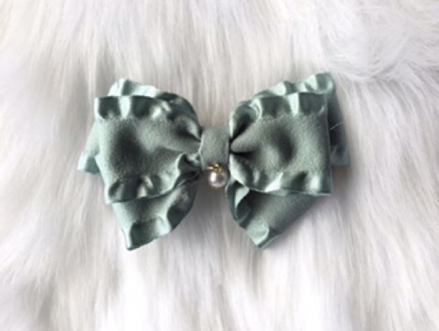 2m ruy băng lụa viền bèo rộng 38mm