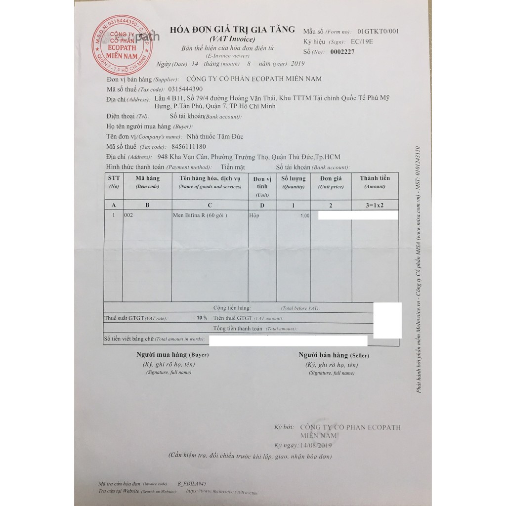 Men vi sinh BIFINA R 60 gói - viêm đại tràng | BigBuy360 - bigbuy360.vn