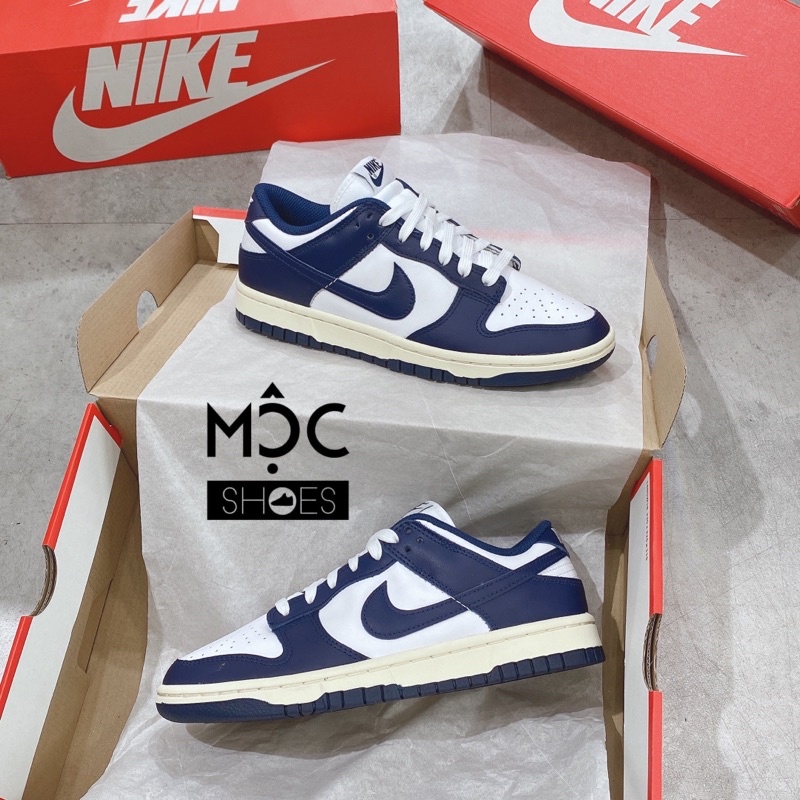 Giày thể thao Sneaker Nike Dunk Low Retro màu Midnight Navy