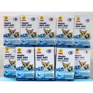 Nhỏ mắt chó mèo