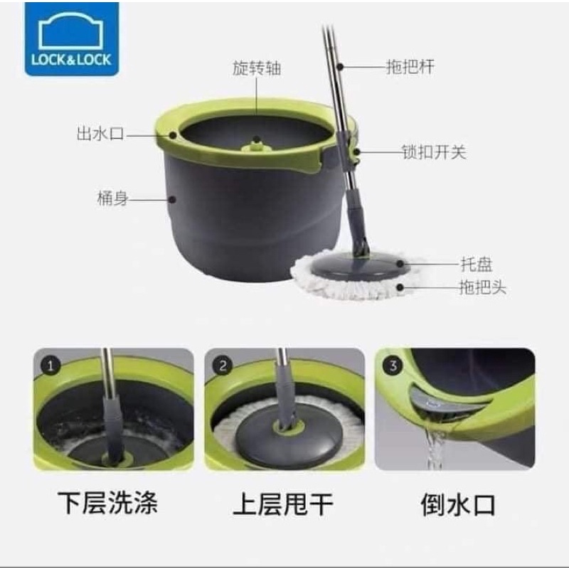 Chổi lau nhà LOCK and LOCK