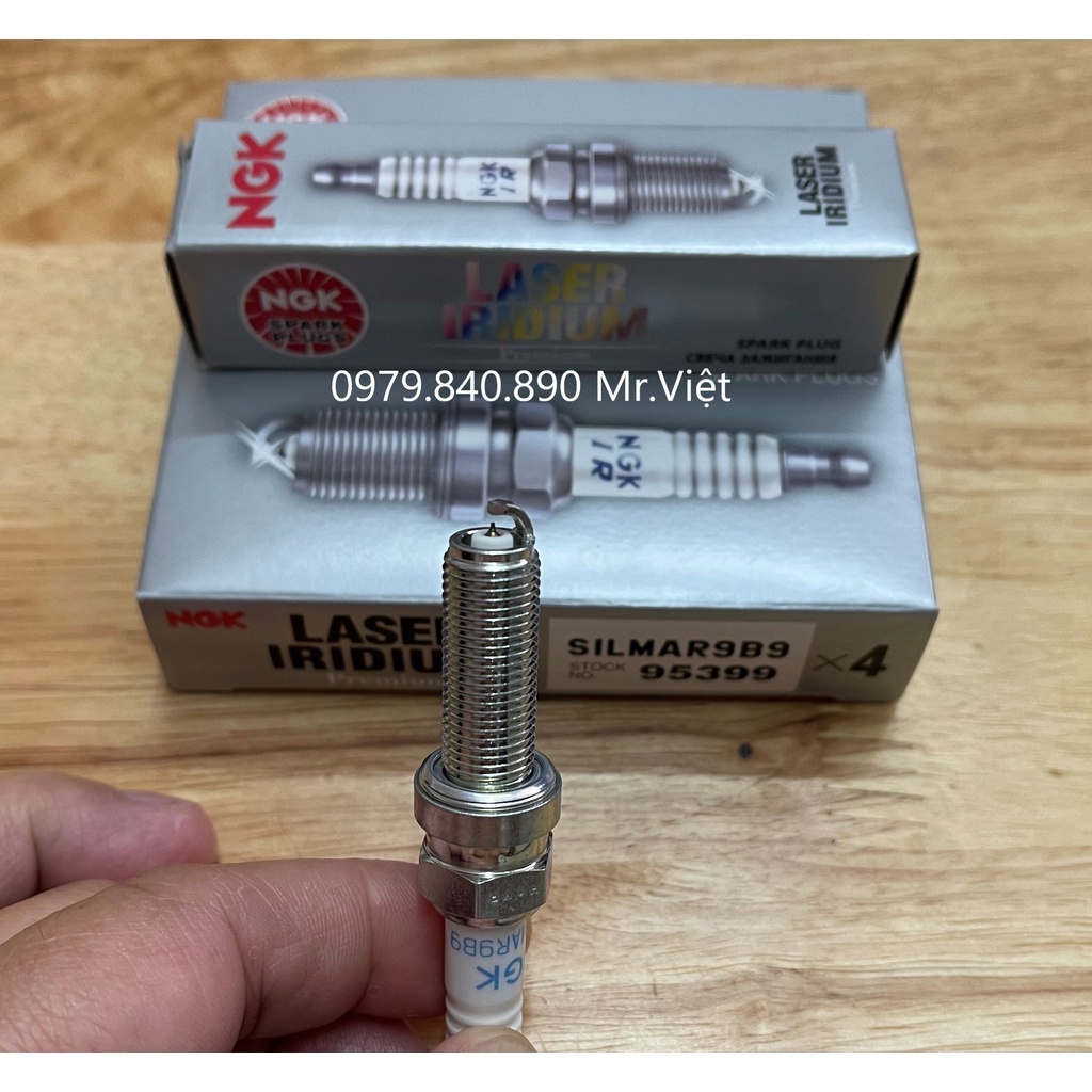 Bugi NGK Laser Iridium Premium SILMAR9B9 - Honda SH300i Ý - SH Việt Nam và Airblade đời 2020 - 2023 - Made in Japan
