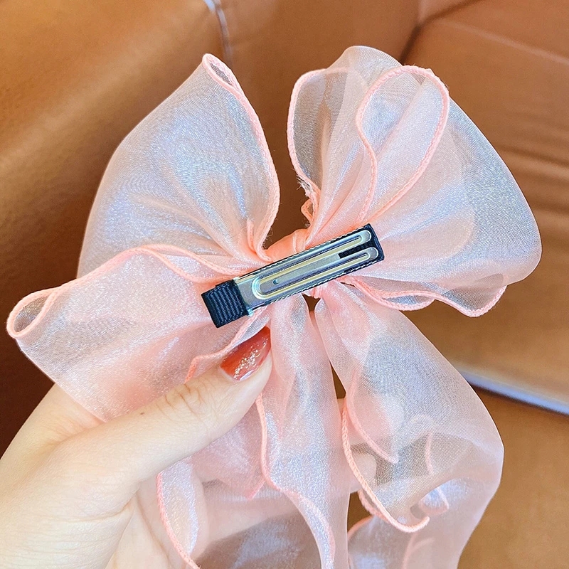 Kẹp Tóc Nơ Kiểu Hàn Quốc Cho Nữ