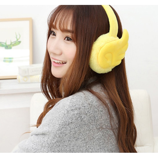 Bịt tai lông pastel BAT1 bông mùa đông giữ nhiệt ủ ấm bảo vệ cute dễ thương